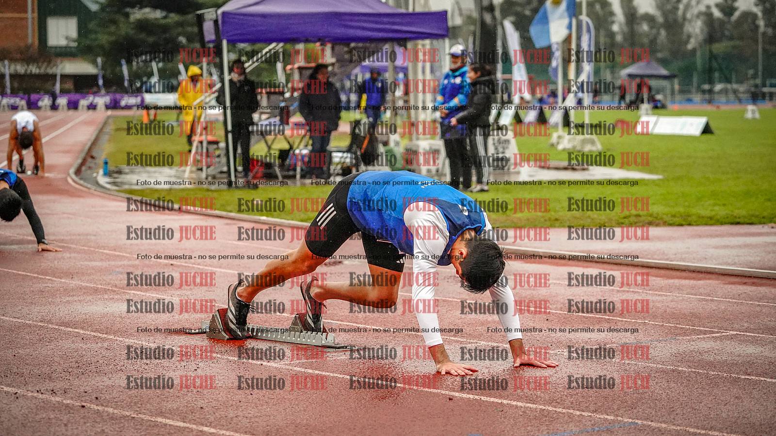 Fotos de los 400 m de varones