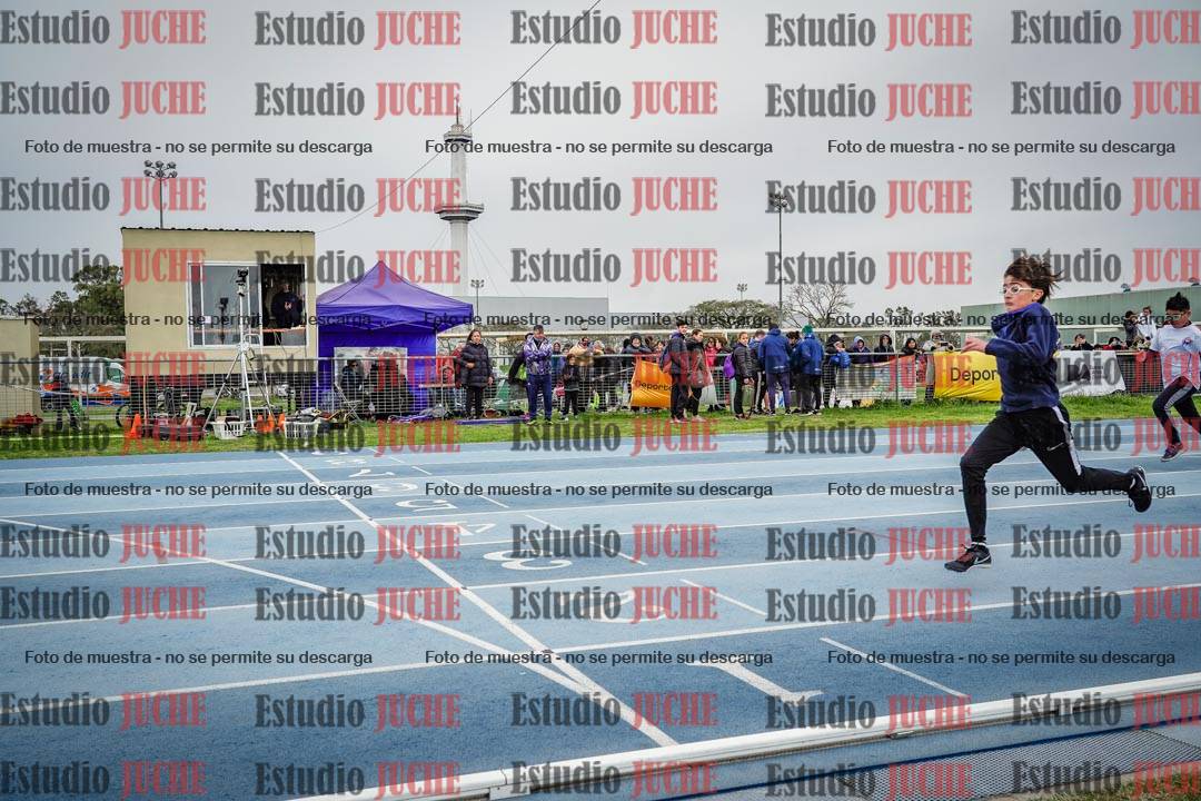 Fotos de los 50 m llanos de varones - U12