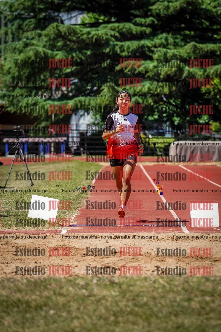 Fotos del salto en largo de mujeres - U14
