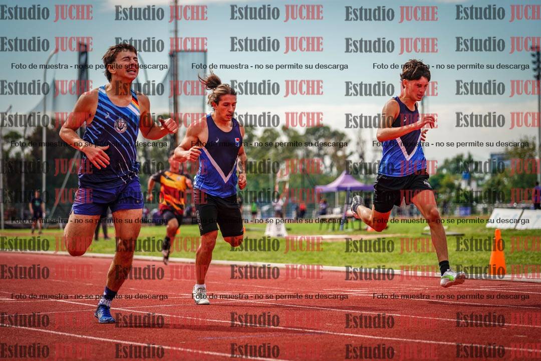 Fotos de los 200 m de varones