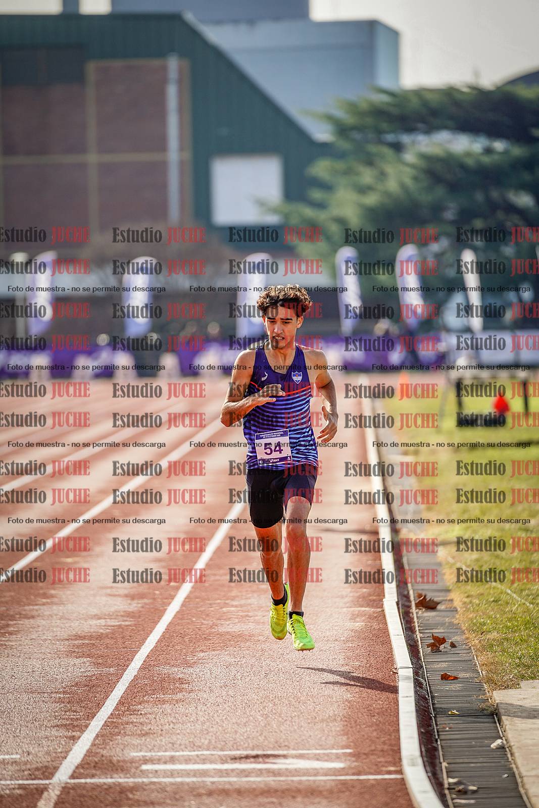 Fotos de los 800 m de varones