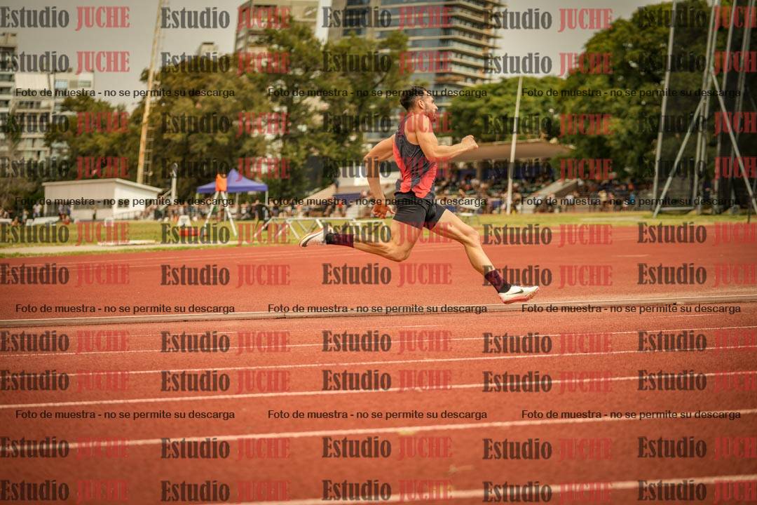 Fotos de los 200 m llanos de varones