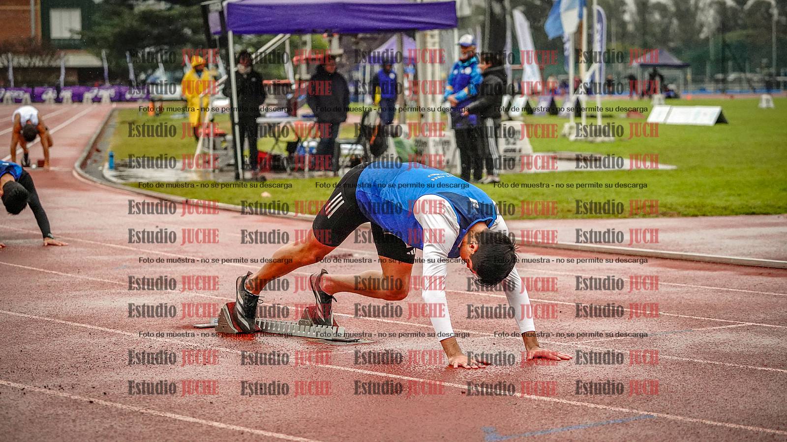 Fotos de los 400 m de varones