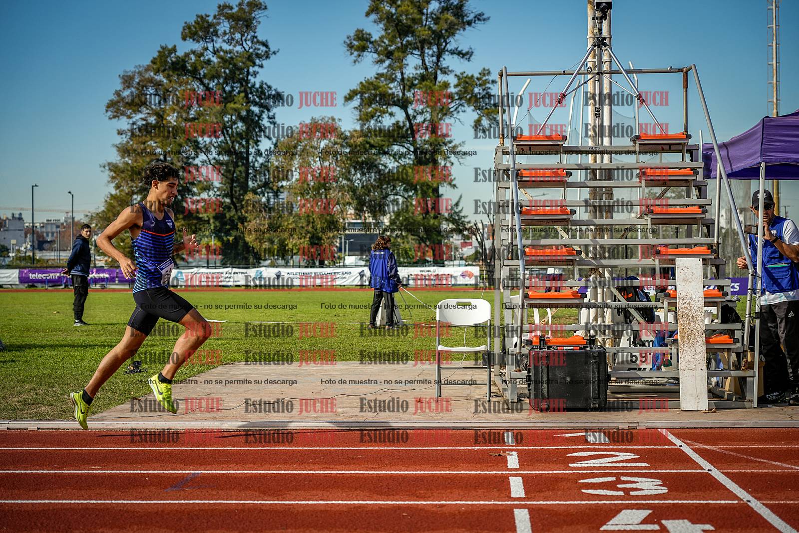 Fotos de los 800 m de varones