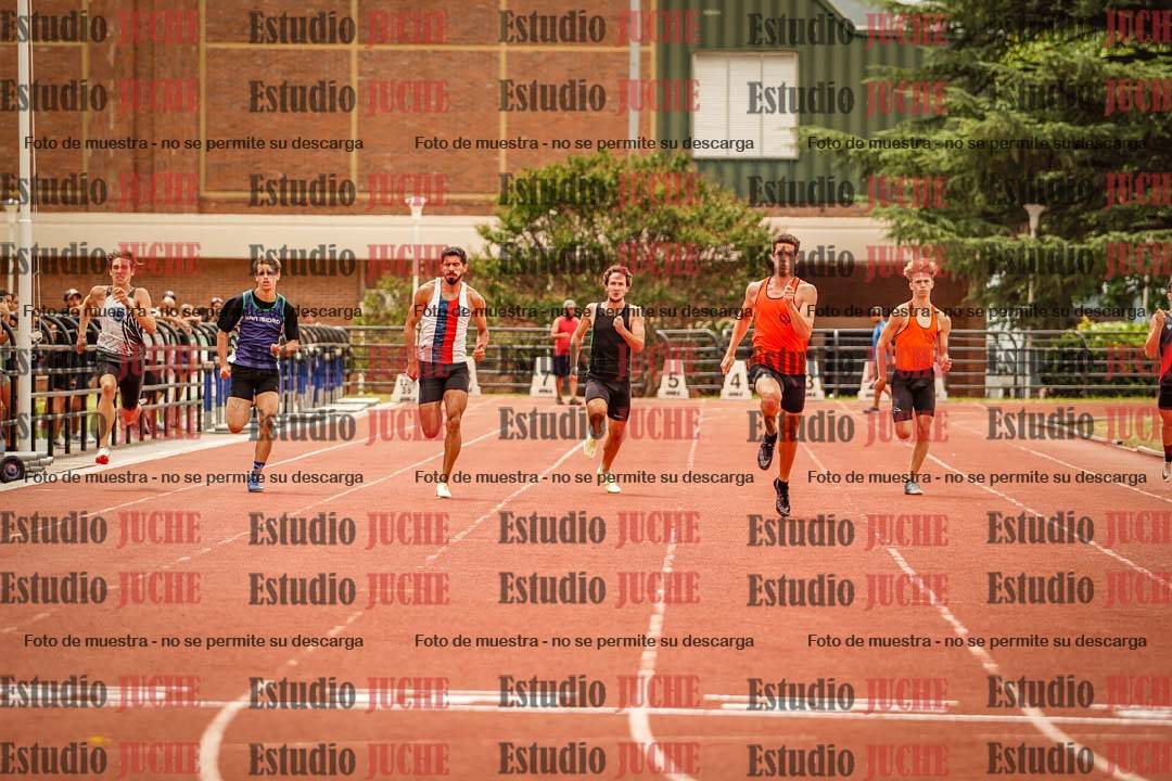 Fotos de los 200 m llanos de varones
