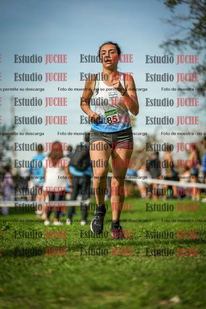 Fotos de la llegada del cross de 2000 m