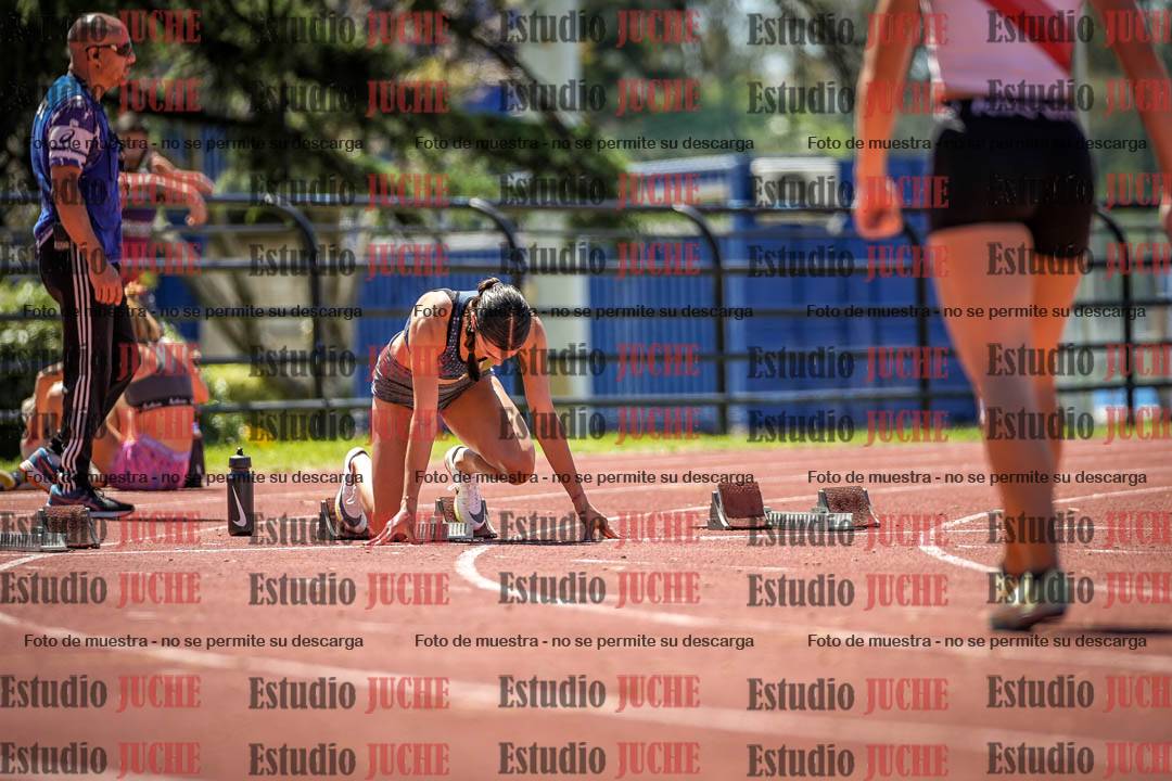 Fotos de los 100 m llanos de mujeres