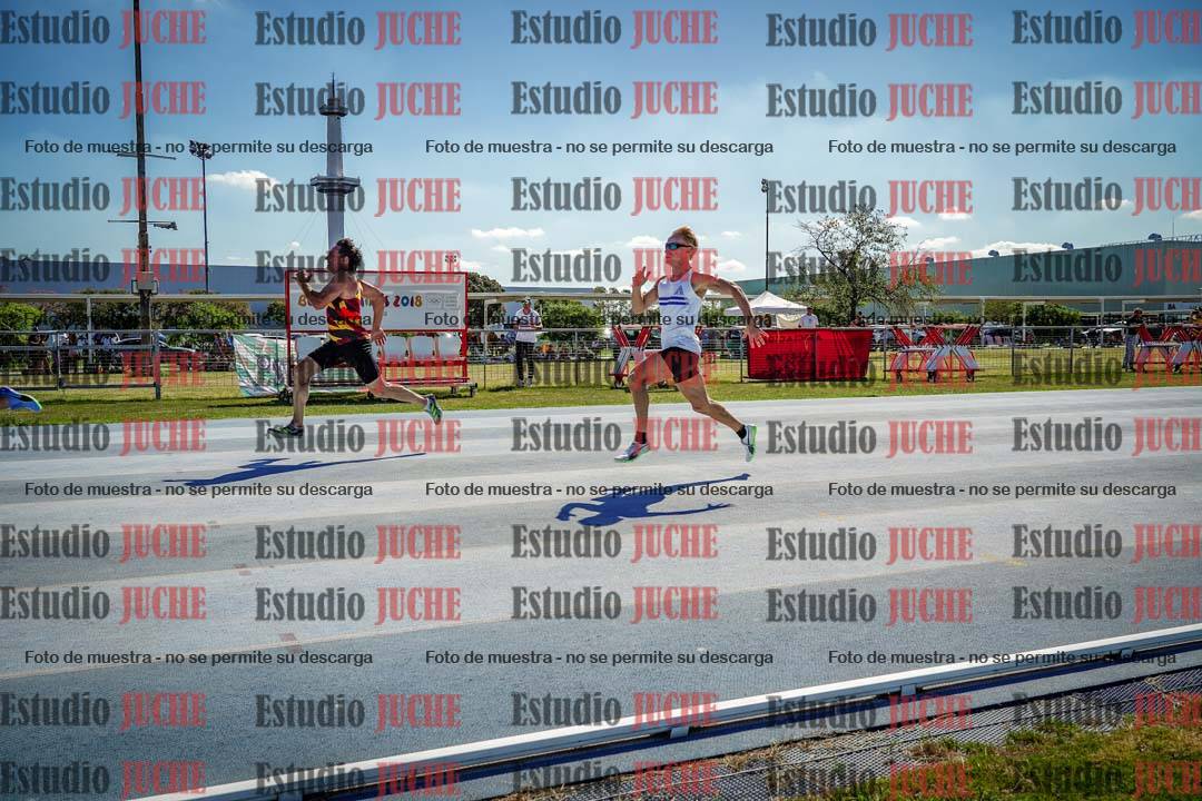 Fotos de los 100 m llanos de varones