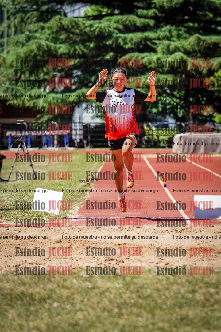 Fotos del salto en largo de mujeres - U14