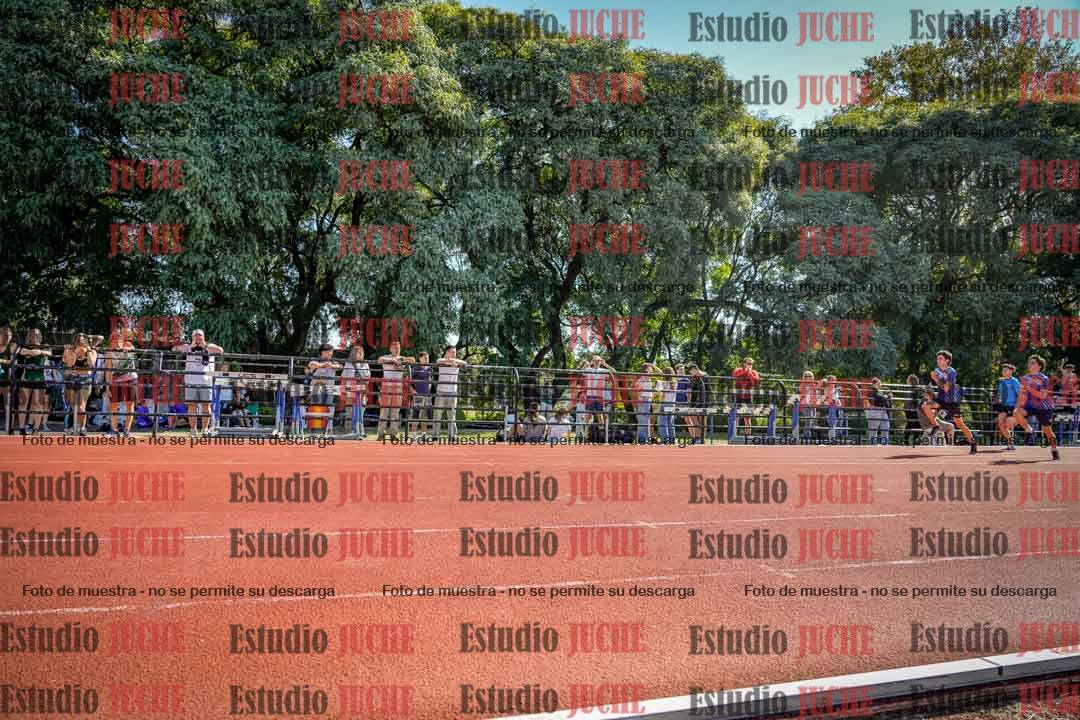 Fotos de los 100 m llanos de varones