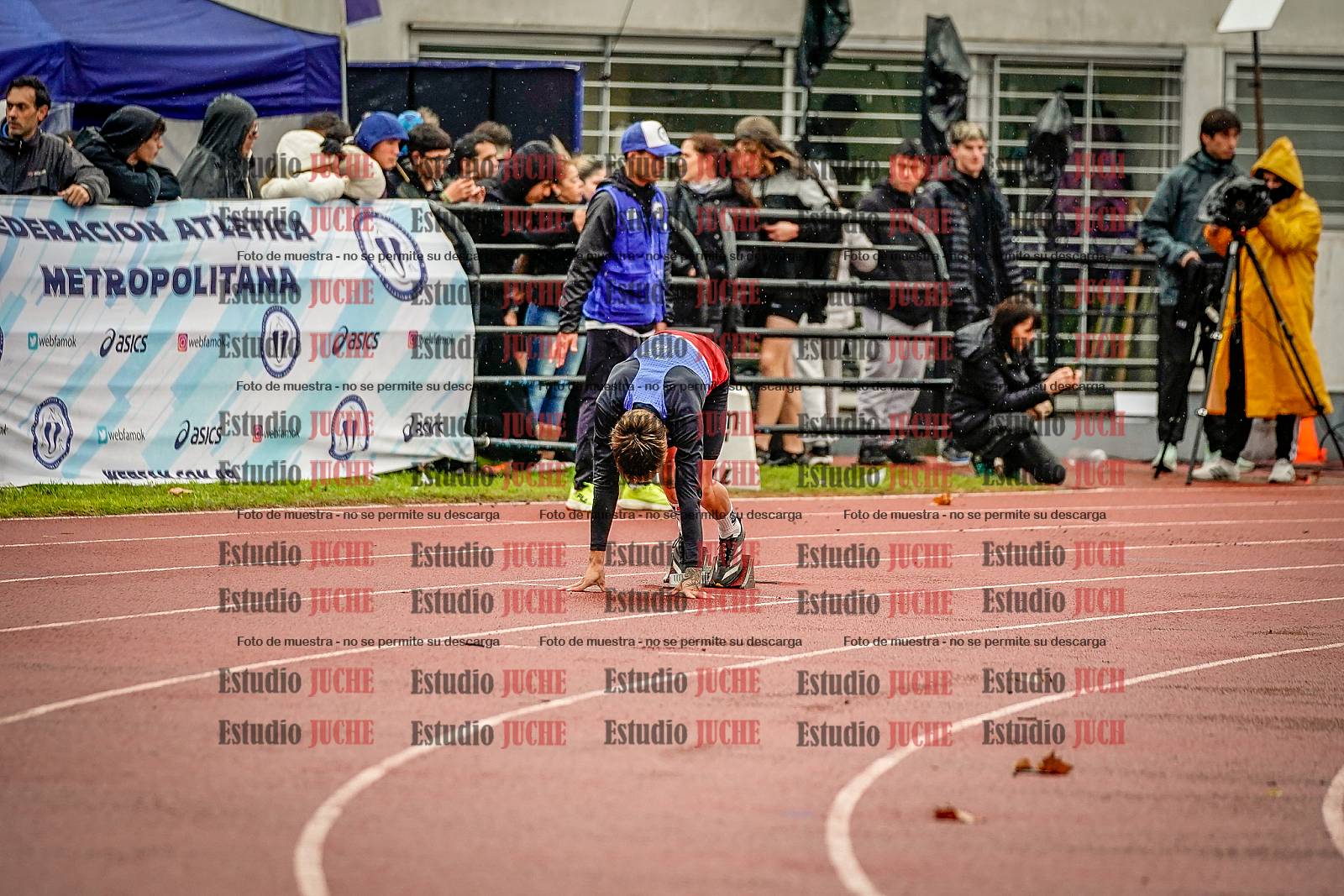 Fotos de los 400 m de varones