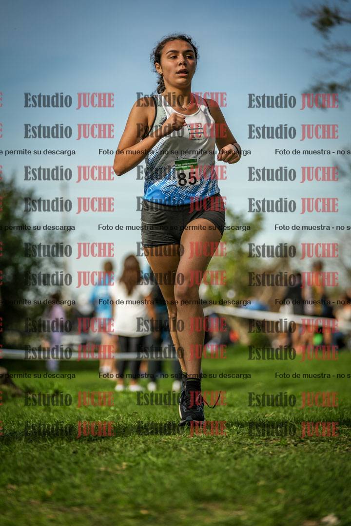 Fotos de la llegada del cross de 2000 m