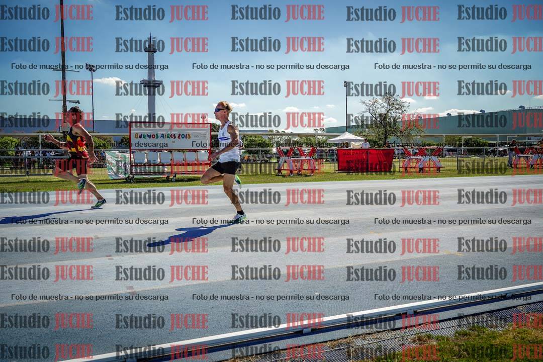 Fotos de los 100 m llanos de varones