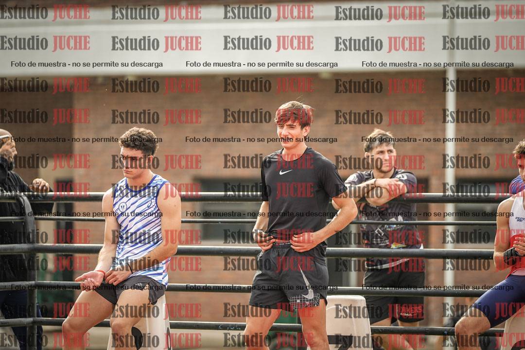 Fotos de los 110 m con vallas de varones - FINAL
