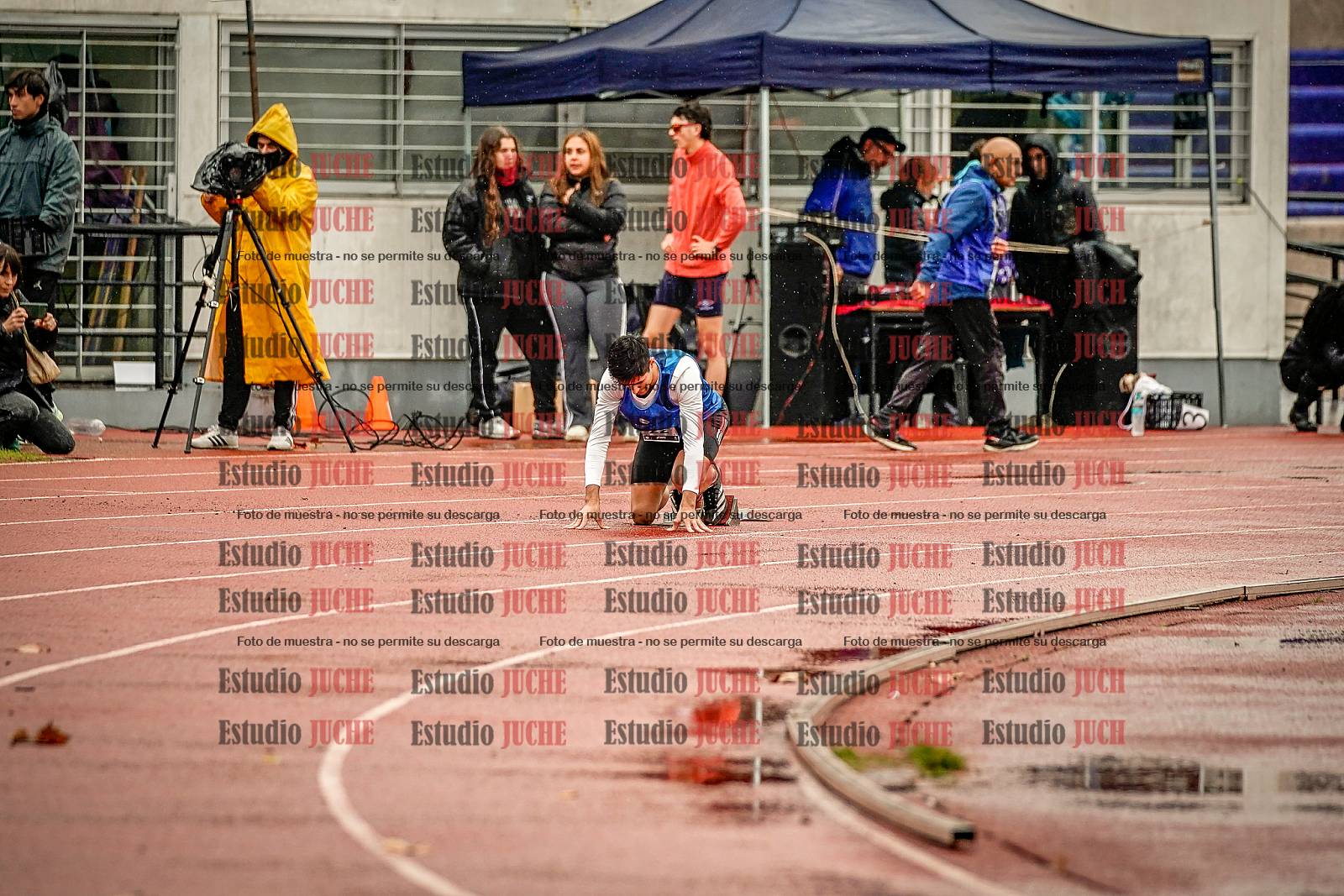 Fotos de los 400 m de varones