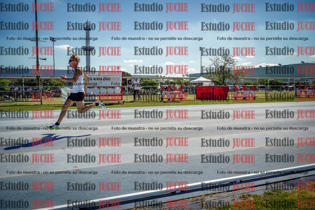 Fotos de los 100 m llanos de varones