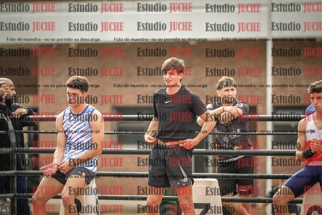 Fotos de los 110 m con vallas de varones - FINAL