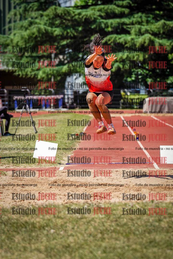 Fotos del salto en largo de mujeres - U14