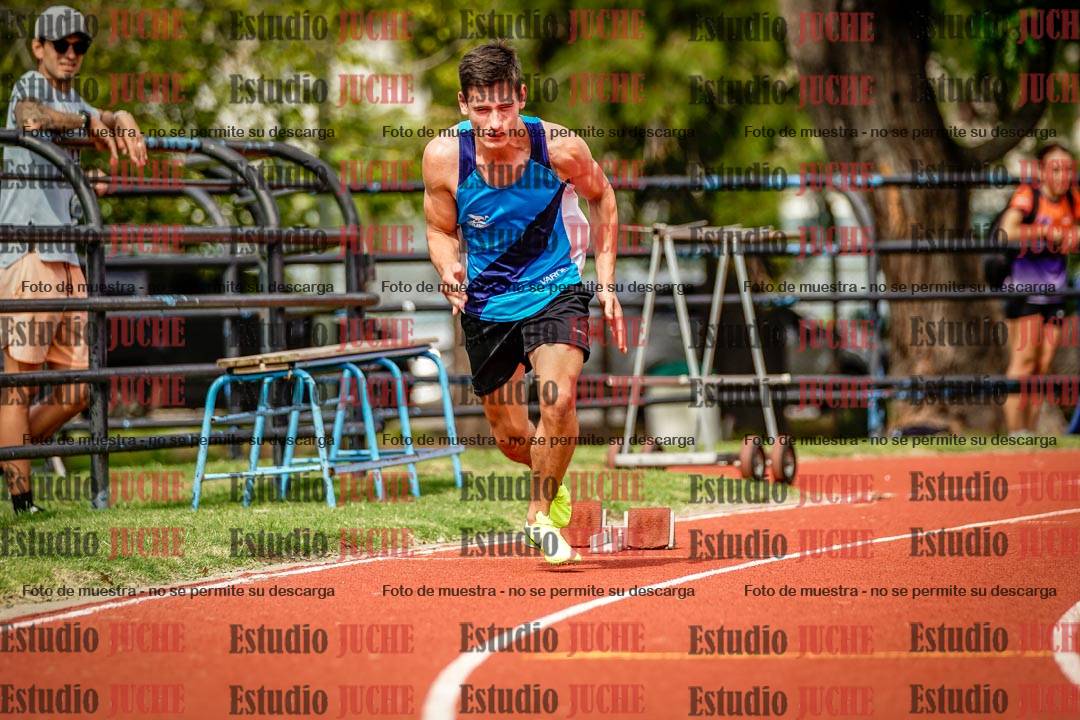 Fotos de los 200 m de varones