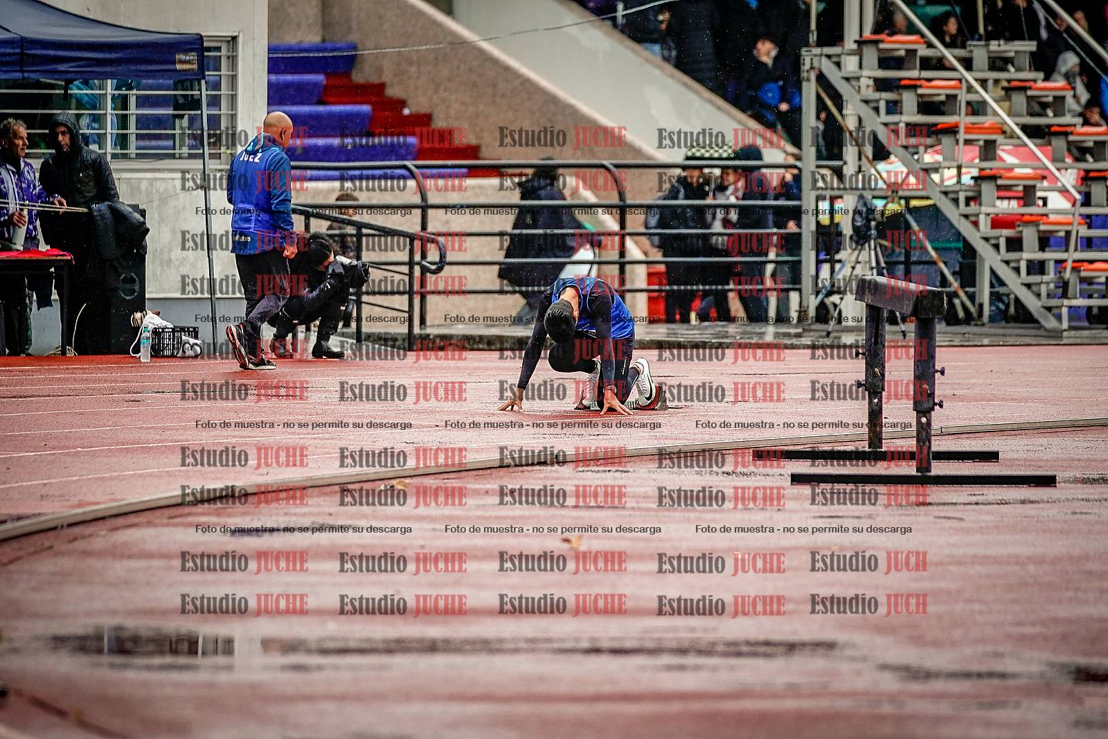 Fotos de los 400 m de varones