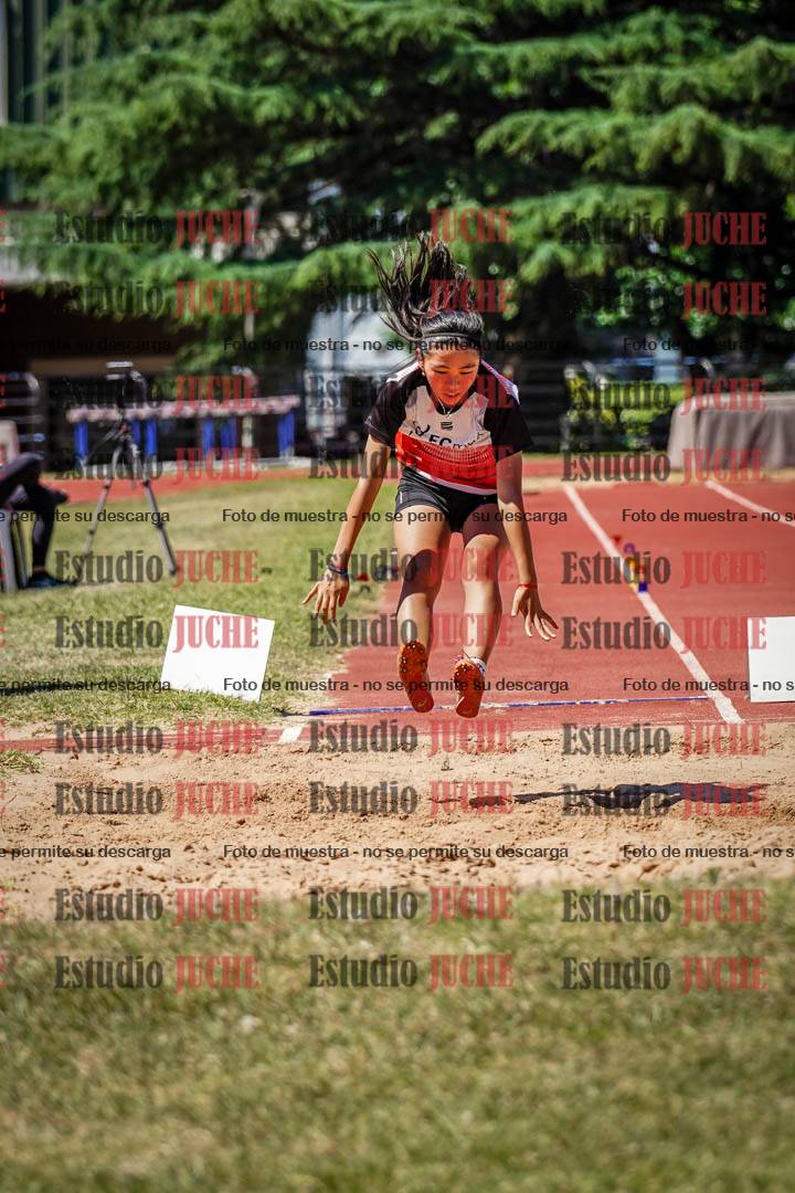 Fotos del salto en largo de mujeres - U14