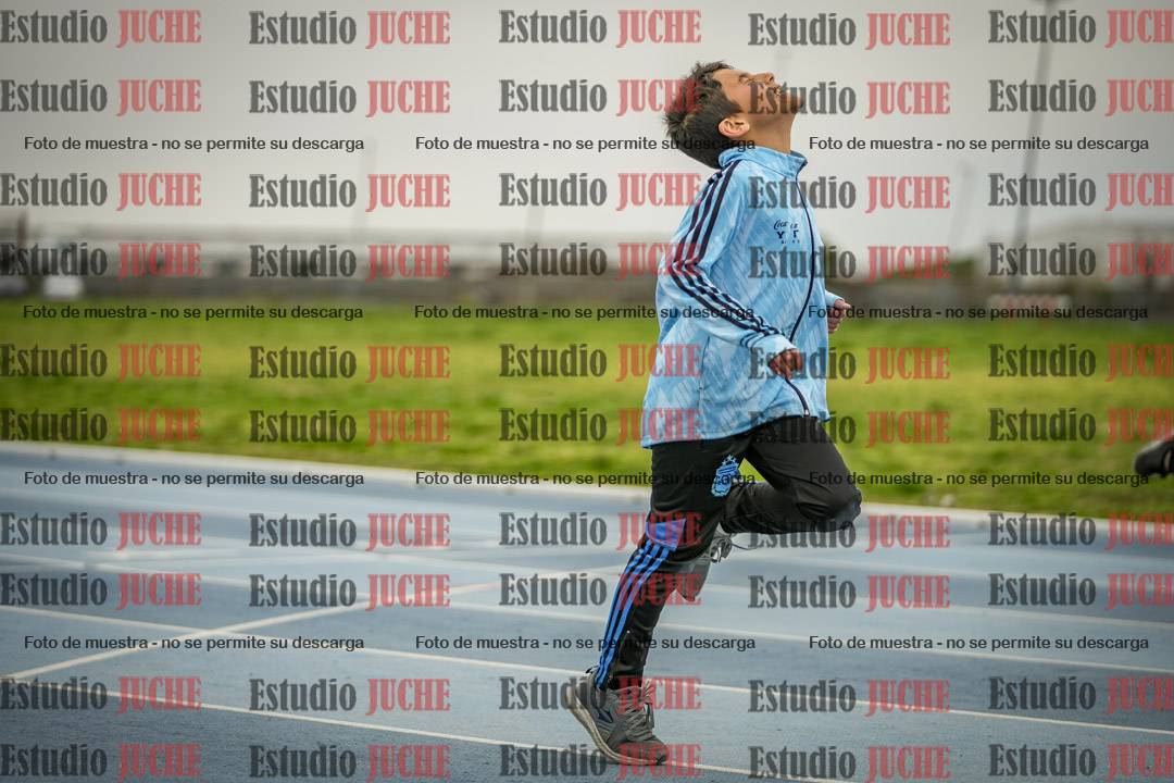 Fotos de los 50 m llanos de varones - U12