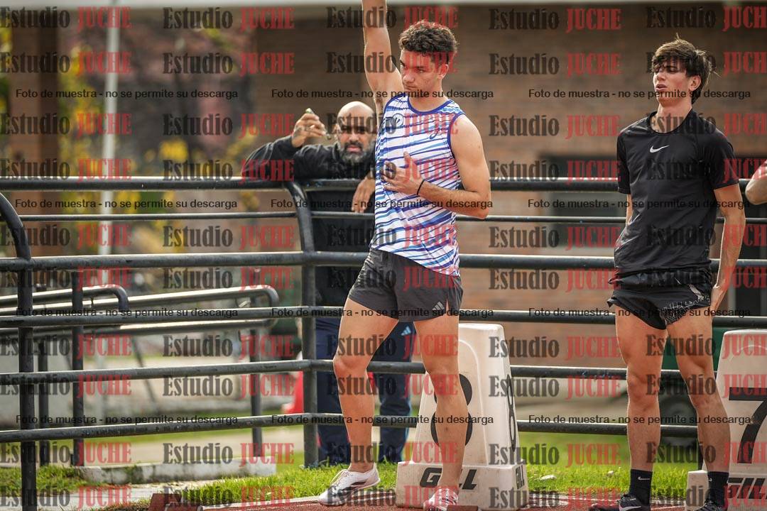 Fotos de los 110 m con vallas de varones - FINAL