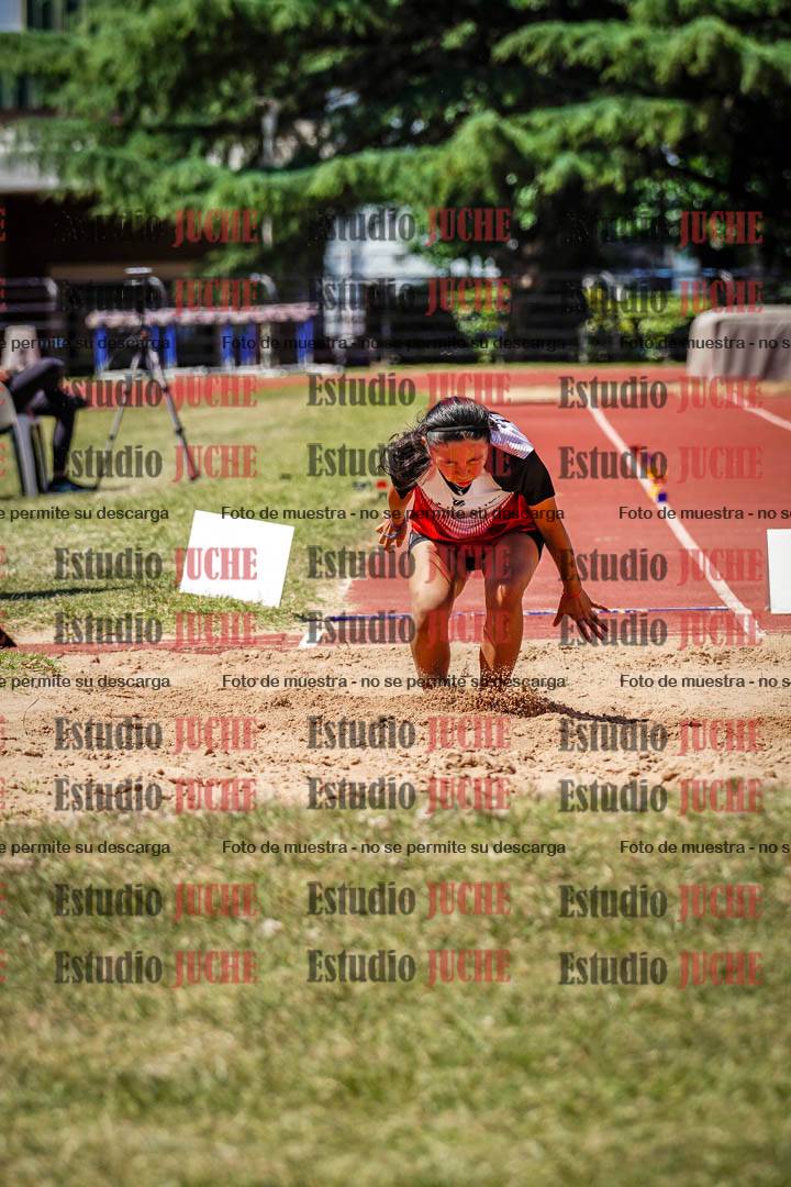 Fotos del salto en largo de mujeres - U14