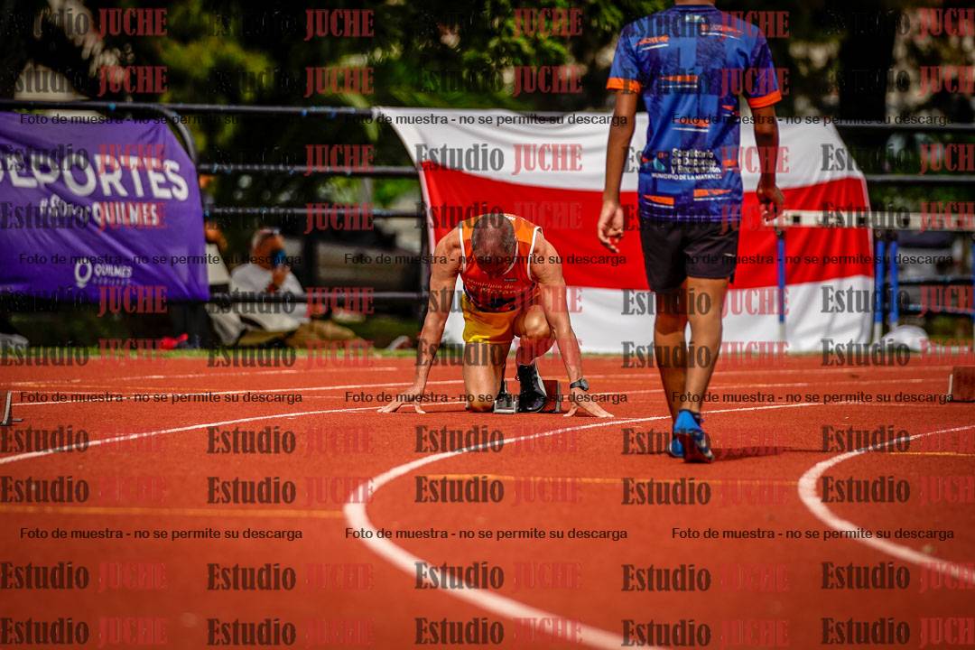 Fotos de los 200 m de varones
