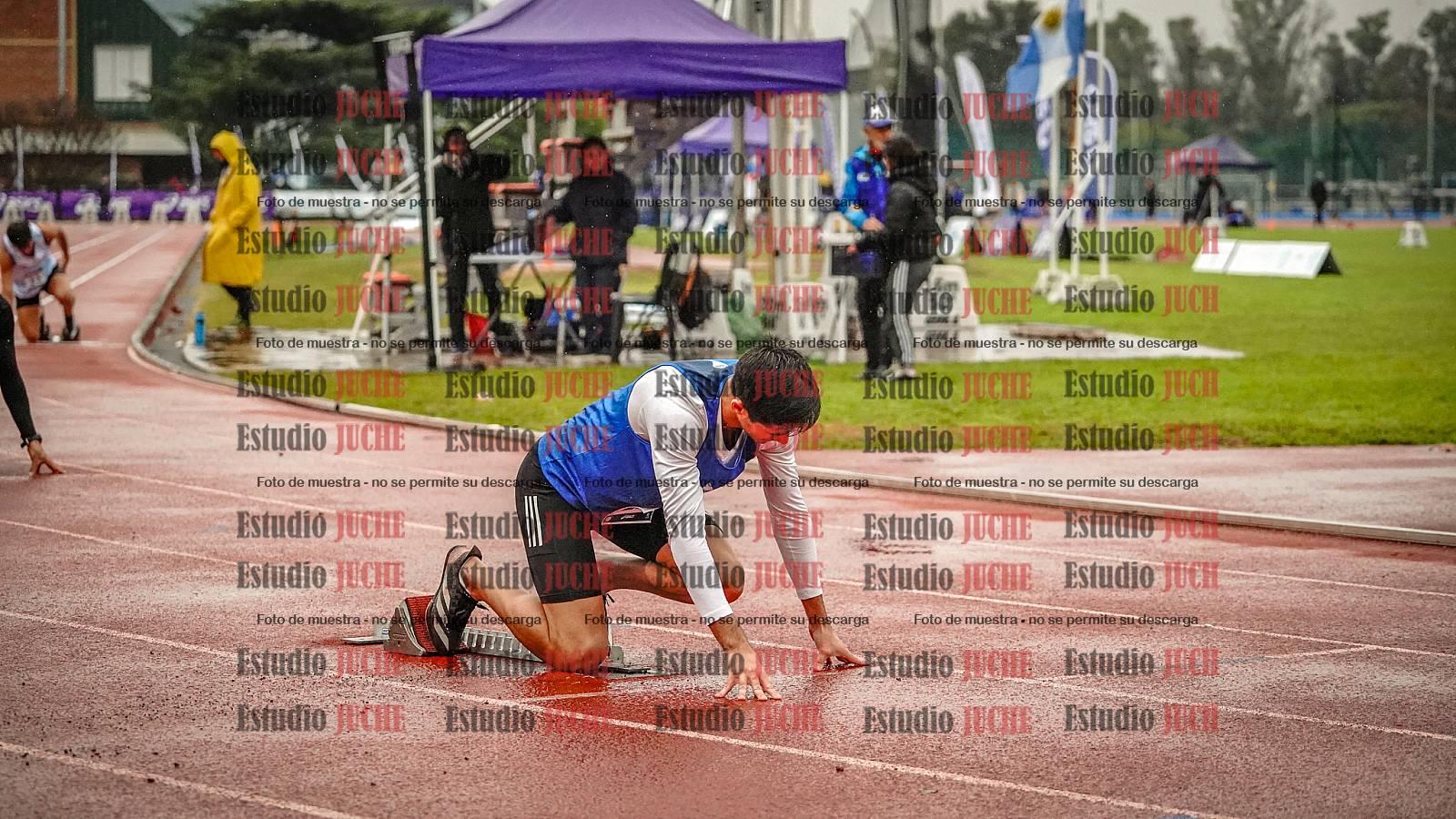 Fotos de los 400 m de varones