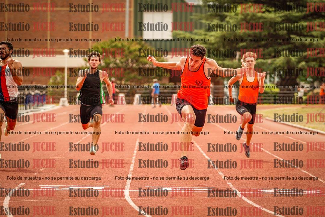 Fotos de los 200 m llanos de varones