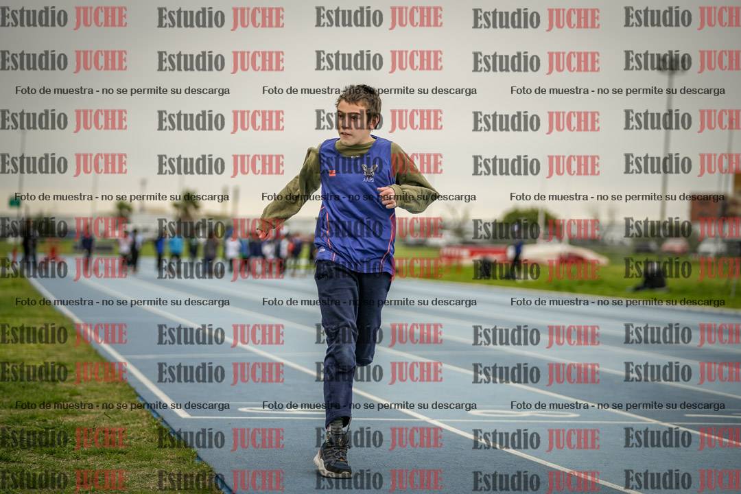 Fotos de los 50 m llanos de varones - U12