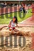 Fotos del salto en largo de mujeres