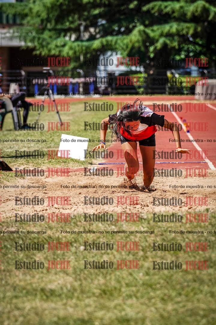 Fotos del salto en largo de mujeres - U14
