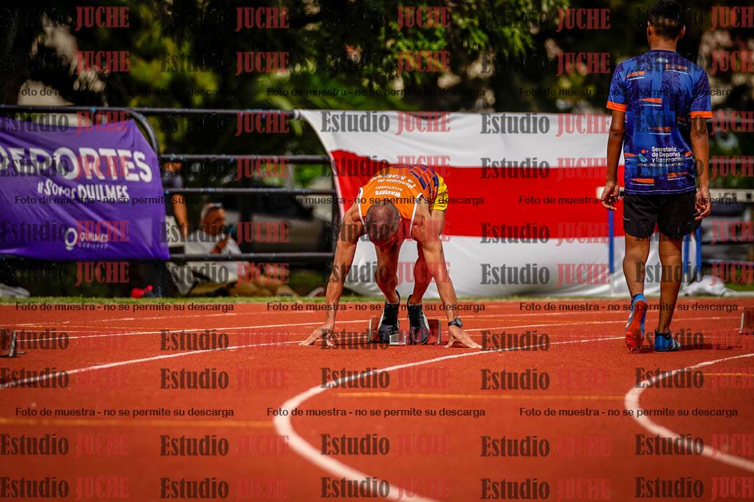 Fotos de los 200 m de varones