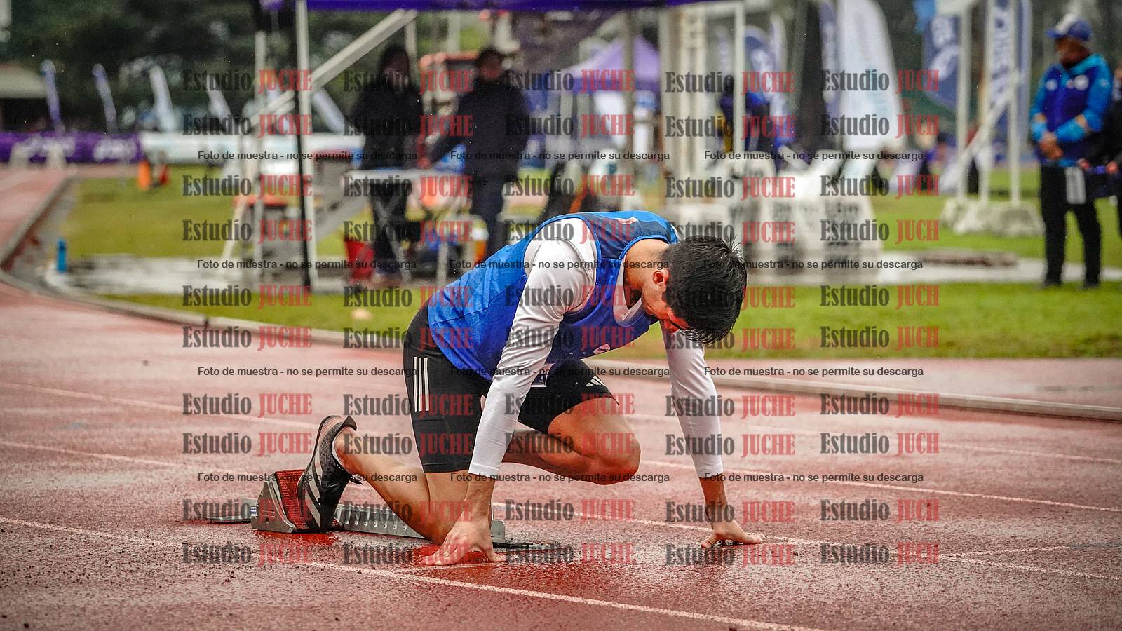 Fotos de los 400 m de varones