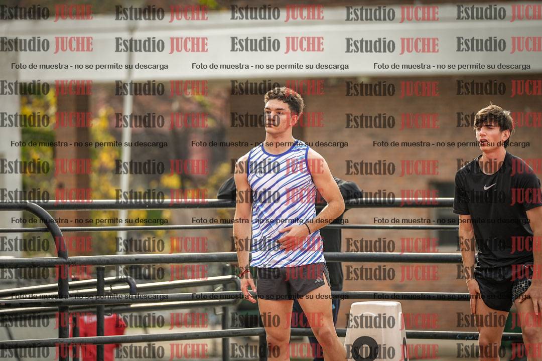 Fotos de los 110 m con vallas de varones - FINAL