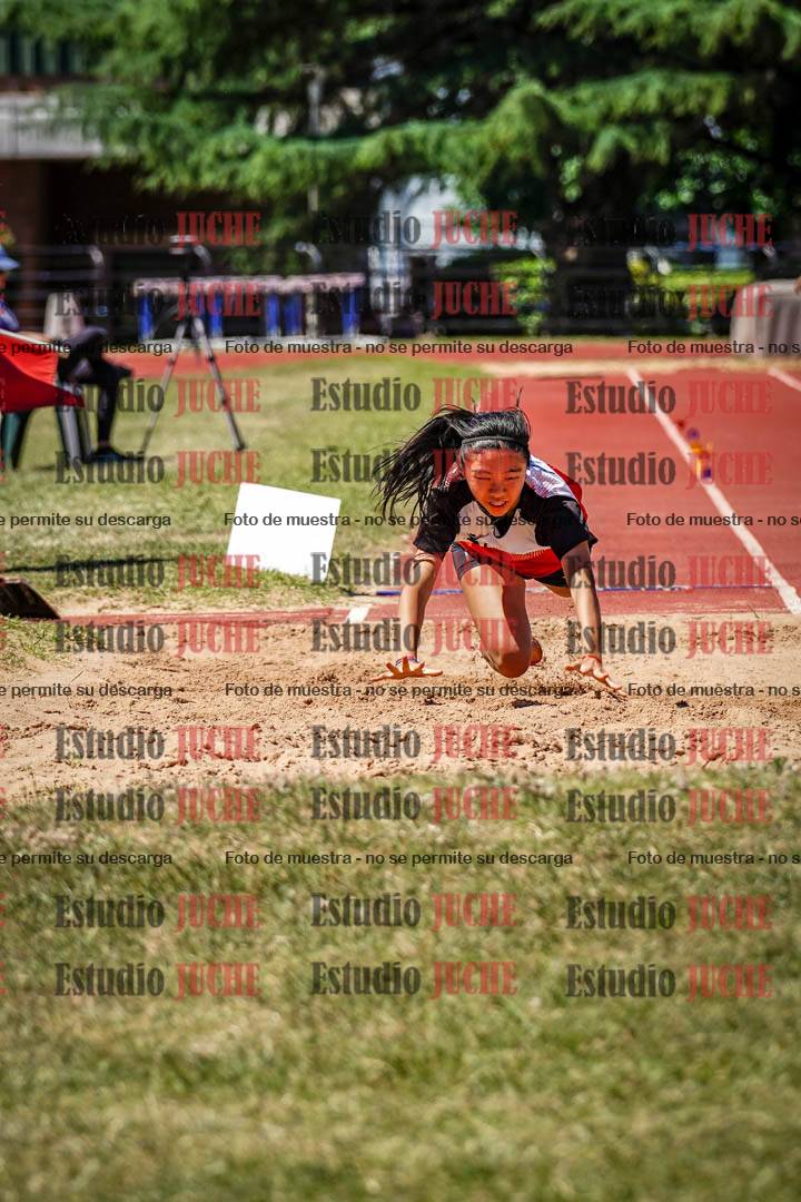 Fotos del salto en largo de mujeres - U14