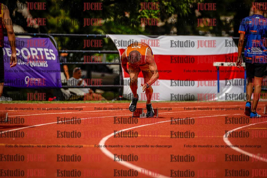 Fotos de los 200 m de varones