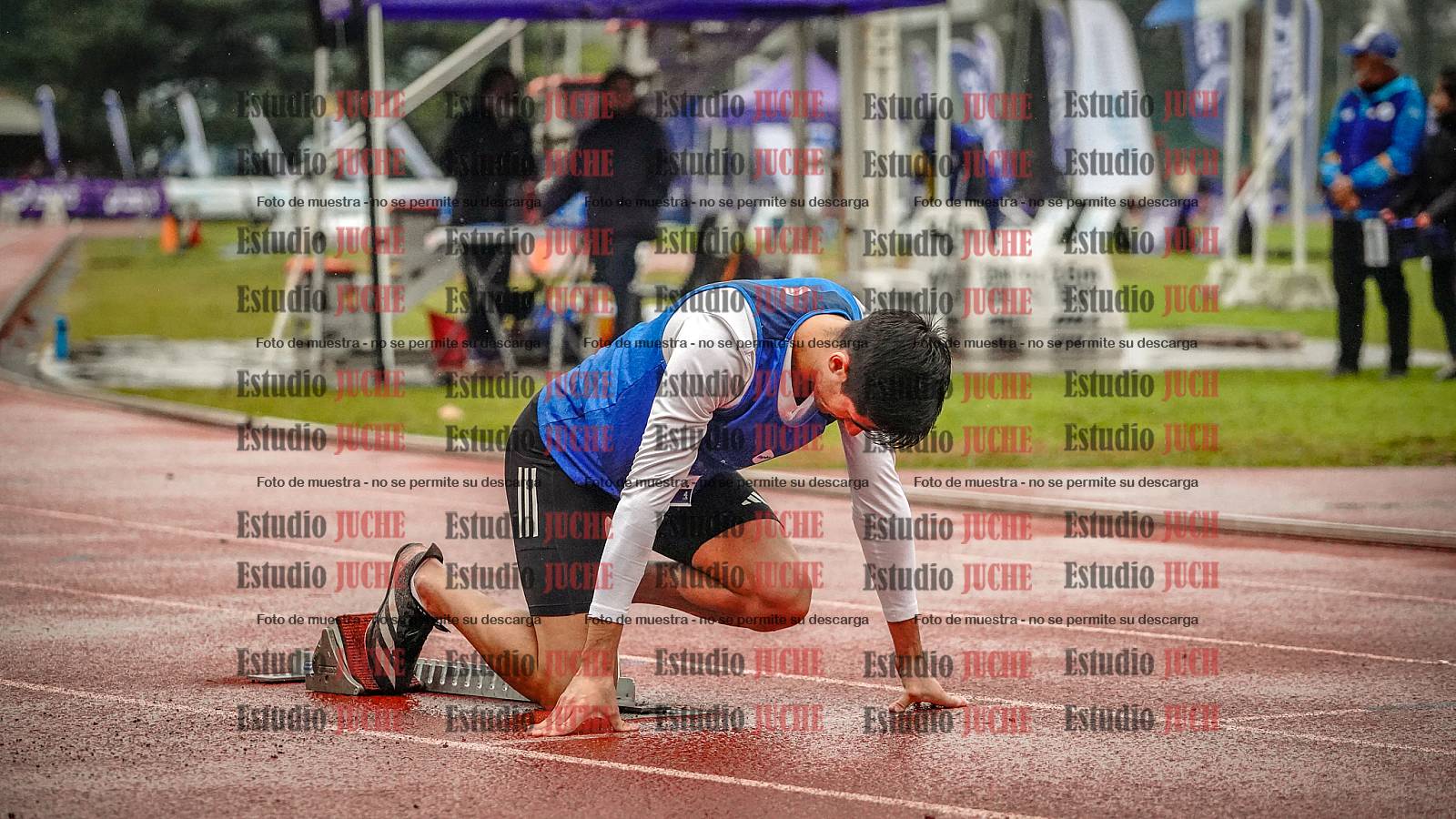 Fotos de los 400 m de varones