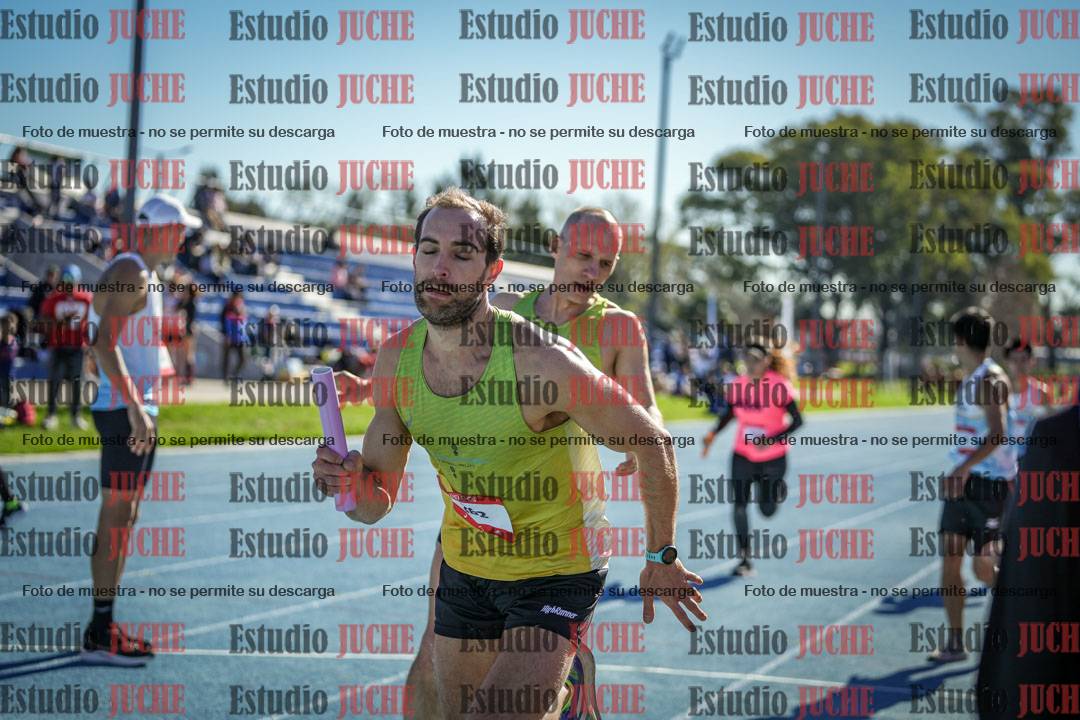 Fotos durante los relevos