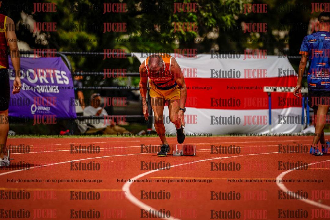 Fotos de los 200 m de varones
