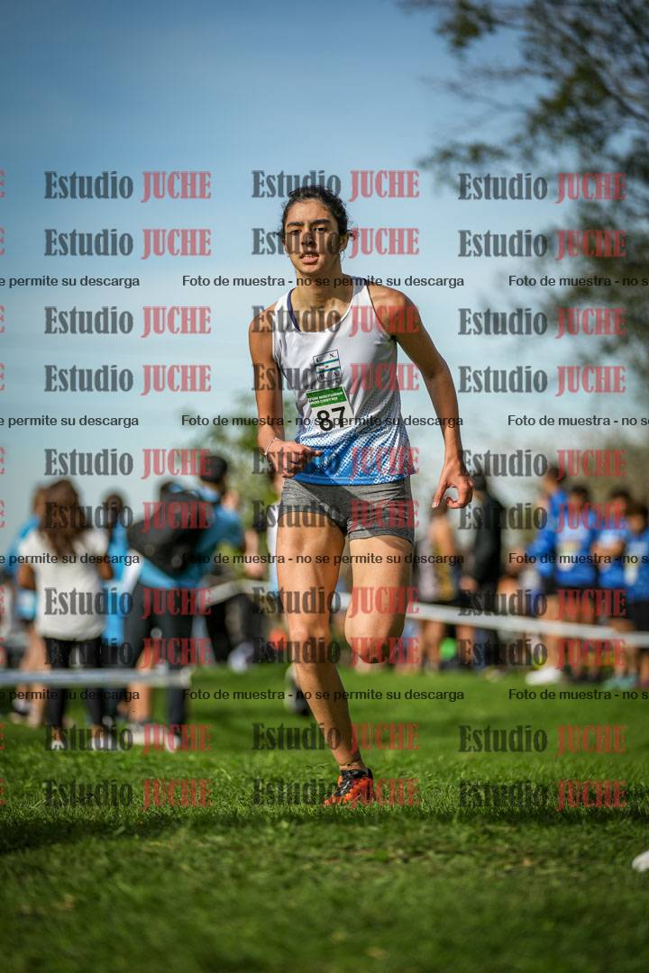 Fotos de la llegada del cross de 2000 m