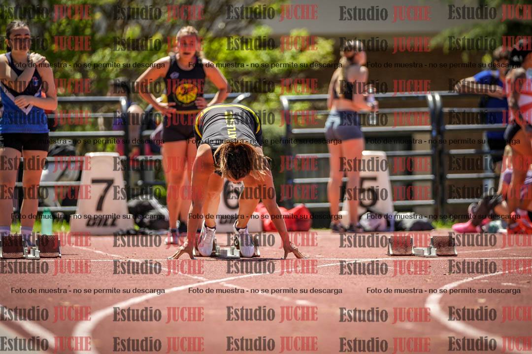 Fotos de los 100 m llanos de mujeres
