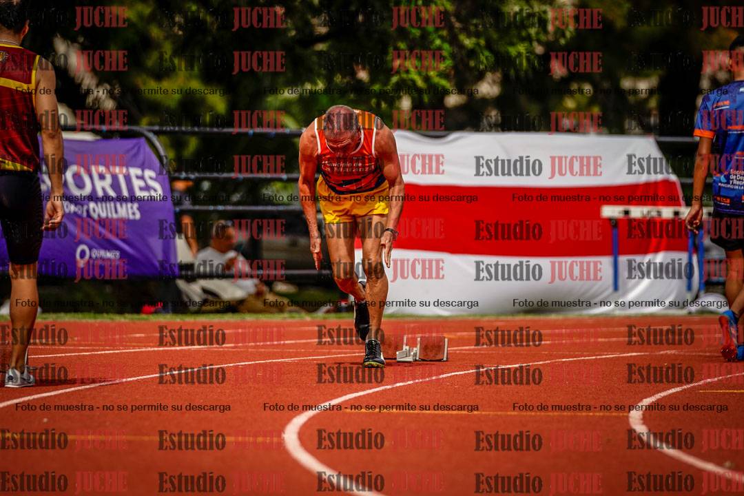 Fotos de los 200 m de varones