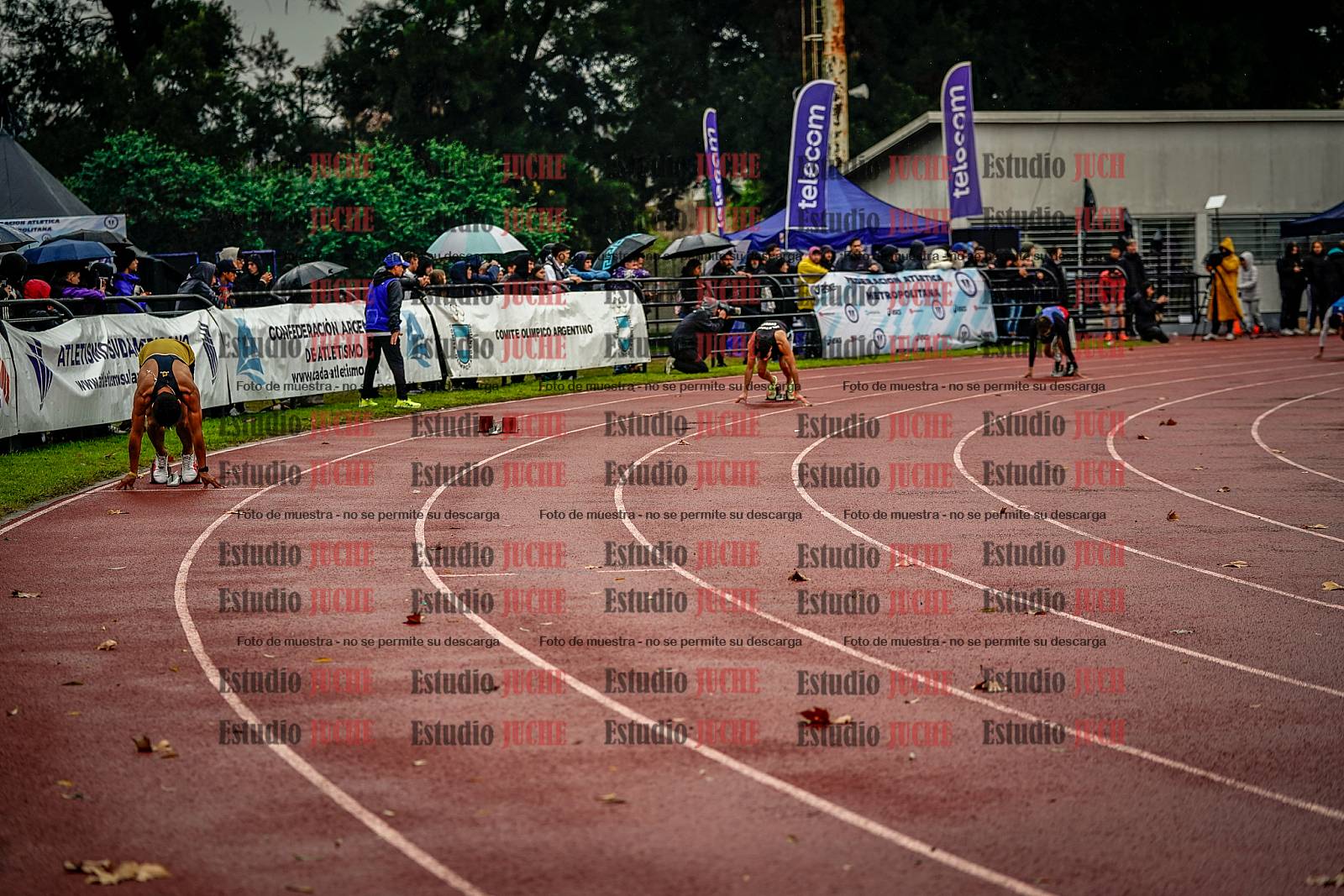 Fotos de los 400 m de varones