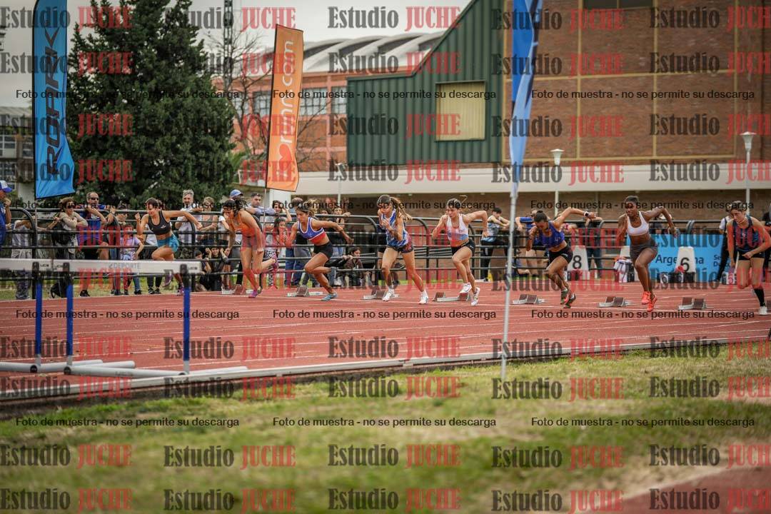 Fotos de los 100 m con vallas de mujeres - FINAL