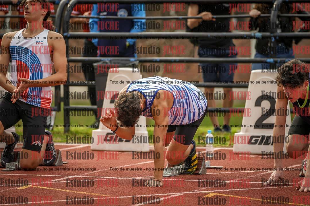 Fotos de los 110 m con vallas de varones - FINAL