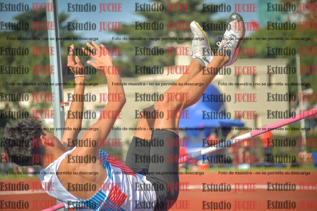 Fotos del salto en alto de varones