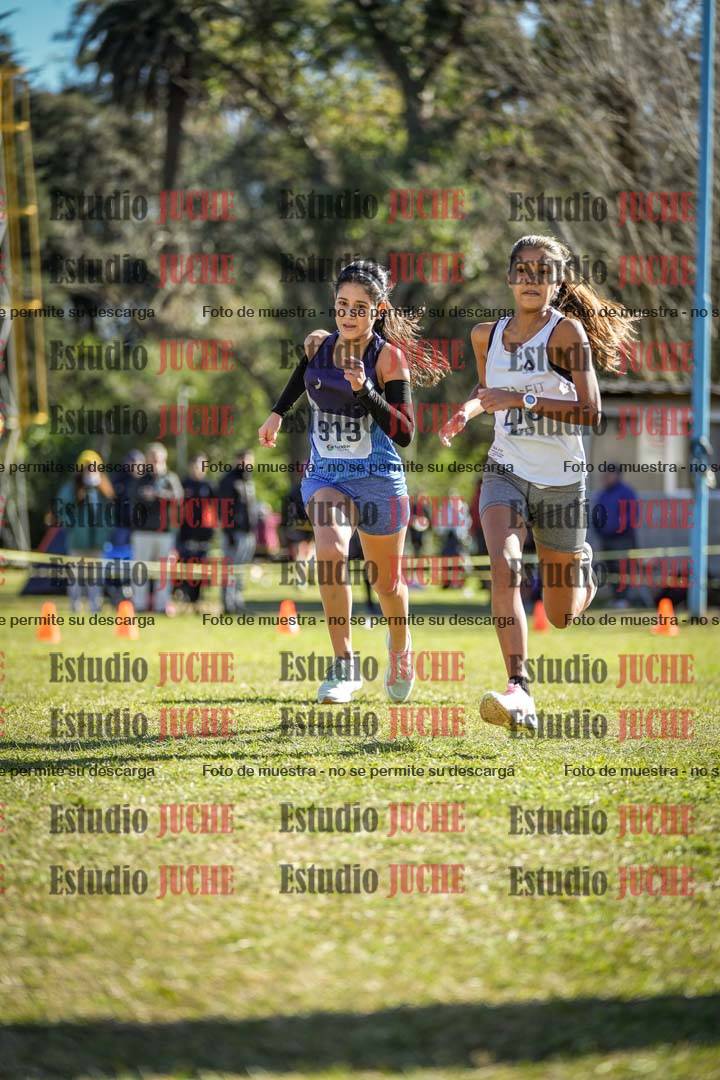 Fotos de la llegada del cross de 2000 m